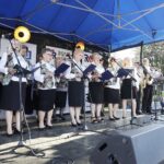 05.06.2022. Ostrowiec Świętokrzyski. Koncert „Jawor u źródeł kultury. Zaproszenie” . Na zdjęciu: Grupa Kobiet Aktywnych z Wólki Bodzechowskiej / Jarosław Kubalski / Radio Kielce