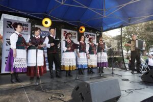 05.06.2022. Ostrowiec Świętokrzyski. Koncert „Jawor u źródeł kultury. Zaproszenie” . Na zdjęciu: Jędrzejowiczanki / Jarosław Kubalski / Radio Kielce