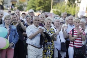 05.06.2022. Ostrowiec Świętokrzyski. Koncert „Jawor u źródeł kultury. Zaproszenie” / Jarosław Kubalski / Radio Kielce