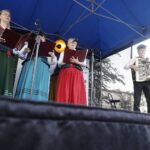 05.06.2022. Ostrowiec Świętokrzyski. Koncert „Jawor u źródeł kultury. Zaproszenie”. Na zdjęciu: Szwarszowianki / Jarosław Kubalski / Radio Kielce