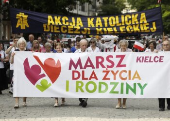 12.06.2022. Kielce. Marsz Życia / Fot. Jarosław Kubalski - Radio Kielce