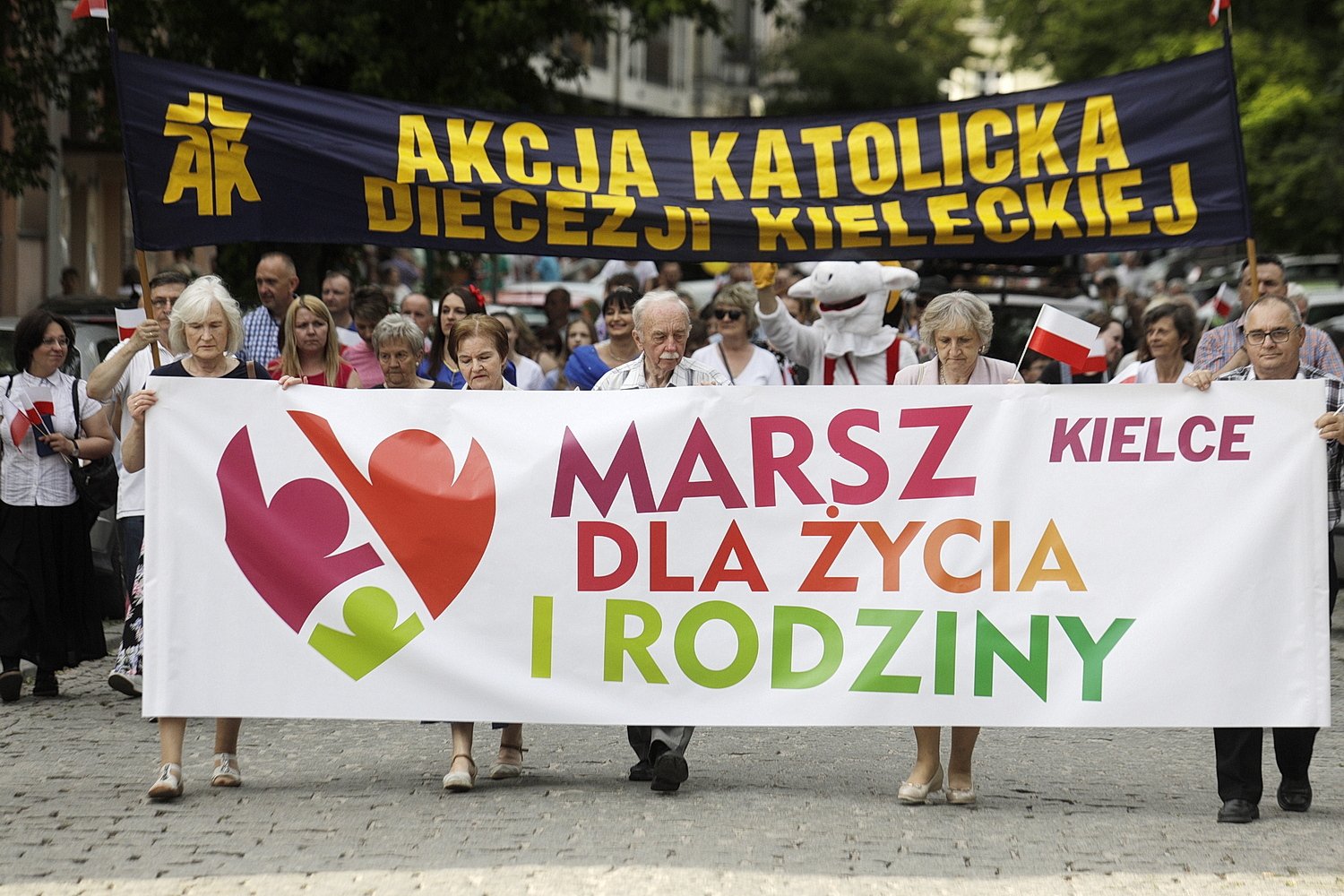12.06.2022. Kielce. Marsz Życia / Fot. Jarosław Kubalski - Radio Kielce