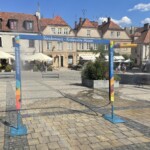 29.06.2022. Sandomierz. Kurtyny wodne / Fot. Grażyna Szlęzak - Radio Kielce