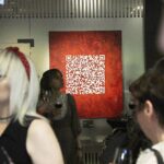 03.06.2022 Kielce. Salon Goldenmark. Wystawa Rafała Urbańskiego "Defragmentacja II" / Jarosław Kubalski / Radio Kielce