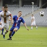 08.06.2022 Kielce. Finał Okręgowego Pucharu Polski. Mecz ŁKS Probudex Łagów - Granat Skarżysko-Kamienna / Jarosław Kubalski / Radio Kielce