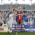 08.06.2022 Kielce. Finał Okręgowego Pucharu Polski. Mecz ŁKS Probudex Łagów - Granat Skarżysko-Kamienna / Jarosław Kubalski / Radio Kielce