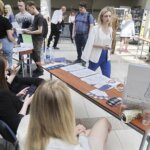 09.06.2022 Kielce. UJK. Akademickie targi pracy / Jarosław Kubalski / Radio Kielce