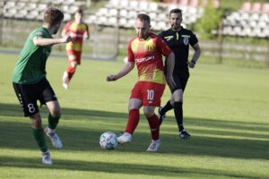 11.06.2022 Kielce. Mecz Korona II Kielce - Pogoń Staszów. Korona awansuje do II ligi / Jarosław Kubalski / Radio Kielce