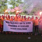 11.06.2022 Kielce. Mecz Korona II Kielce - Pogoń Staszów. Korona awansuje do II ligi / Jarosław Kubalski / Radio Kielce