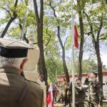 12.06.2022. Kielce. Święto 2. Pułku Artylerii Lekkiej Legionów. Uroczystość przed  Pomnikiem Pamięci 2 PALL / Jarosław Kubalski / Radio Kielce