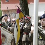 12.06.2022. Kielce. Święto 2. Pułku Artylerii Lekkiej Legionów. Uroczystość przed  Pomnikiem Pamięci 2 PALL / Jarosław Kubalski / Radio Kielce