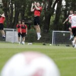 14.06.2022 Kielce. Trening piłkarzy Korony Kielce / Jarosław Kubalski / Radio Kielce