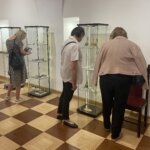 18.06.2022 Sandomierz. Wystawa biżuterii z krzemieniem pasiastym / Fot. Grażyna Szlęzak - Radio Kielce