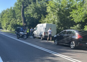 24.06.2022. Rudnik. Śmiertelny wypadek / fot. Anna Głąb - Radio Kielce