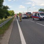 06.06.2022. Łążek. Wypadek / Komenda Powiatowa Policji w Sandomierzu