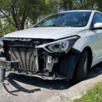 06.06.2022. Kielce. Kolizja na alei Solidarności / Wiktor Taszłow / Radio Kielce