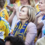 19.06.2022. Kielce. Strefa Kibica. Na zdjęciu: Anna Krupka - wiceminister sportu i turystyki