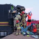 23.06.2022. Pastwiska. Wypadek / fot. Ratownictwo Powiatu Ostrowieckiego