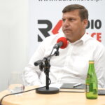 19.06.2022. Kielce. Studio Polityczne Radia Kielce. Na zdjęciu: Michał Skotnicki - PSL / Fot. Sebastian Kalwat - Radio Kielce