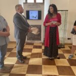 18.06.2022 Sandomierz. Wystawa biżuterii z krzemieniem pasiastym / Fot. Grażyna Szlęzak - Radio Kielce