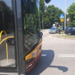 28.06.2022. Kielce. al. Legionów. Wypadek / Fot. KMP Kielce