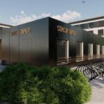 Ostrowiec Św. Wizualizacja nowych budynków szpitala / ZOZ w Ostrowcu Św.