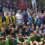 11.06.2022. Opatów. Świętokrzyskie Orły 2022. Eliminacje. Na zdjęciu (w środku): Anna Krupka - wiceminister sportu i turystyki / Emilia Sitarska / Radio Kielce