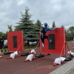 02.06.2022. Ostrowiec Świętokrzyski. Zawody dwuboju pożarniczego / Emilia Sitarska / Radio Kielce