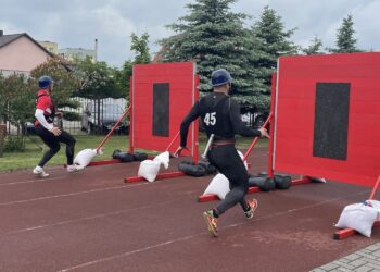 02.06.2022. Ostrowiec Świętokrzyski. Zawody dwuboju pożarniczego / Emilia Sitarska / Radio Kielce