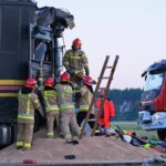 23.06.2022. Pastwiska. Wypadek / fot. Ratownictwo Powiatu Ostrowieckiego