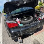 06.06.2022. Bieliny. Wypadek / Wiktor Taszłow / Radio Kielce