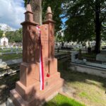 11.06.2022. Kielce. Odsłonięcie odrestaurowanego pomnika kapitana Jana Fijałkowskiego / Michał Kita / Radio Kielce