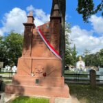 11.06.2022. Kielce. Odsłonięcie odrestaurowanego pomnika kapitana Jana Fijałkowskiego / Michał Kita / Radio Kielce