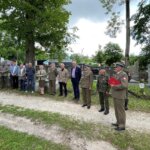 11.06.2022. Kielce. Odsłonięcie odrestaurowanego pomnika kapitana Jana Fijałkowskiego / Michał Kita / Radio Kielce