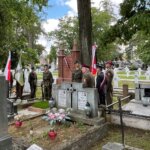 11.06.2022. Kielce. Odsłonięcie odrestaurowanego pomnika kapitana Jana Fijałkowskiego / Michał Kita / Radio Kielce