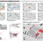 Kielce. Modernizacja targowiska miejskiego. Wizualizacja / inż. arch. Michał Mirosławski