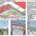 Kielce. Modernizacja targowiska miejskiego. Wizualizacja / inż. arch. Michał Mirosławski