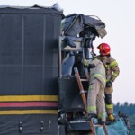 23.06.2022. Pastwiska. Wypadek / fot. Ratownictwo Powiatu Ostrowieckiego