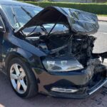 06.06.2022. Bieliny. Wypadek / Wiktor Taszłow / Radio Kielce