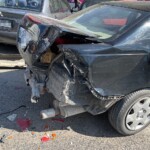 24.06.2022. Kielce. Zderzenie autobusu miejskiego z autem osobowym / Fot. Wiktor Taszłow - Kielce