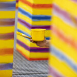 Busko-Zdrój. „Realizacja Malarska” w kształcie labiryntu, jednego z najbardziej znanych malarzy współczesnych, profesora Leona Tarasewicza / Fot. Fundacja Nowa Przestrzeń Sztuki