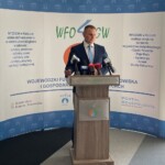 04.07.2022. Kielce. Przekazanie środków z Wojewódzkiego Funduszu Ochrony Środowiska i Gospodarki Wodnej na wymianę piecyków gazowych. Na zdjęciu: Ryszard Gliwiński - prezes Wojewódzkiego Funduszu Ochrony Środowiska i Gospodarki Wodnej w Kielcach / Fot. Michał Kita - Radio Kielce