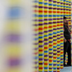 Busko-Zdrój. „Realizacja Malarska” w kształcie labiryntu, jednego z najbardziej znanych malarzy współczesnych, profesora Leona Tarasewicza / Fot. Fundacja Nowa Przestrzeń Sztuki.