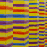 Busko-Zdrój. „Realizacja Malarska” w kształcie labiryntu, jednego z najbardziej znanych malarzy współczesnych, profesora Leona Tarasewicza / Fot. Fundacja Nowa Przestrzeń Sztuki