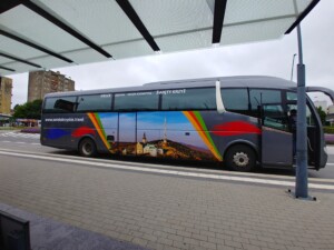 02.07.2022. Kielce. Autobus na Święty Krzyż / Fot Marcin Marszałek - Radio Kielce