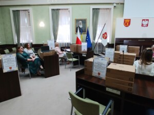 07.07.2022. Kielce. Przekazanie laptopów dla szkół podstawowych / Fot Marcin Marszałek - Radio Kielce