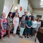 07.07.2022. Kielce. Przekazanie laptopów dla szkół podstawowych / Fot Marcin Marszałek - Radio Kielce