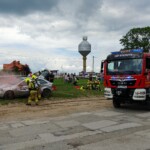09.07.2022. Piekoszów. Ćwiczenia strażaków / Fot. Marcin Marszałek - Radio Kielce