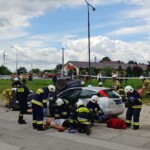 09.07.2022. Piekoszów. Ćwiczenia strażaków / Fot. Marcin Marszałek - Radio Kielce