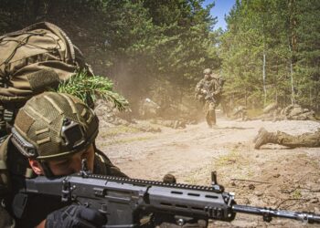 21.07.2022. Poligon Nowa Dęba. Sprawdzian w upale / Fot. ppor. Daniel Woś - ŚBOT